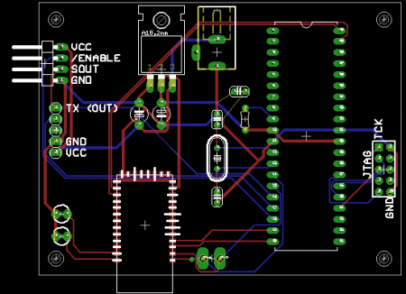 Conception de circuits imprimés d'un circuit RFID